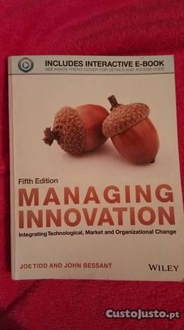 Livro Managing Innovation 5 edição