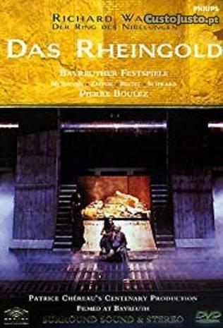 Wagner, Rheingold, Walküre 2 DVD, Boulez, Bayreuth