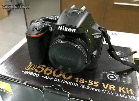 Nikon D5600 (SO CORPO) sem uso com garantia