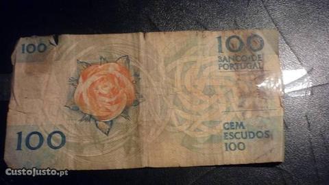 1 - Nota de 100$00,de 1987