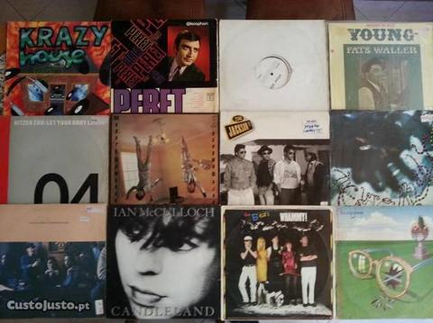 Lote de discos de vinil vários (individual)