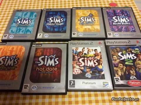 Jogos The Sims para PC e PS2