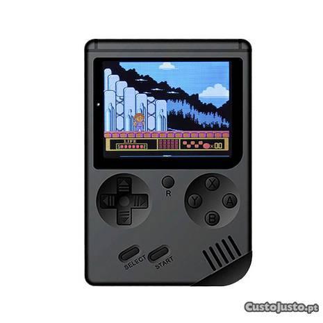 Consola retro mini tipo Gameboy video com 500 jogo