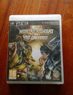 Jogo Mortal Kombat vs Dc Universe ps3