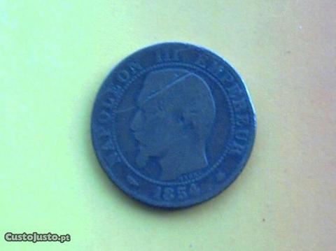 O- 431- França 5 centimes 1854.BB 3.00