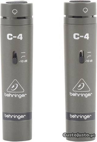 Microfone C4 Behringer novo