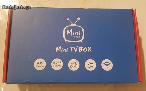 Mini M8S II 4K Caixa TV Inteligente smart media