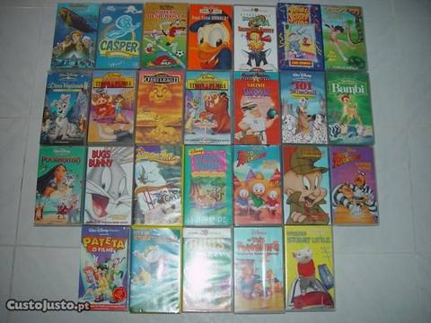 Filmes Walt Disney em VHS originais