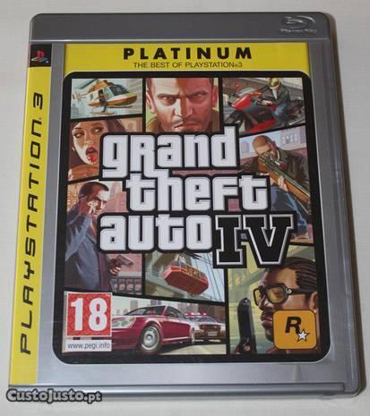 PS3 - Grand Theft Auto IV - Paltinum