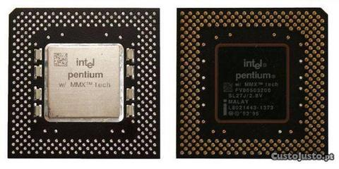 Processador Intel Pentium MMX 200MHz +ENVIO GRÁTIS