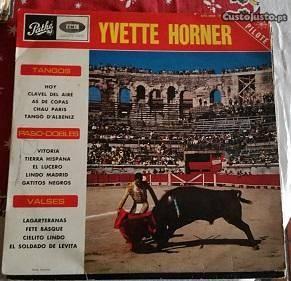 LP Vinil YVETTE HORNER Tangos Paso-Dobles e Valsas