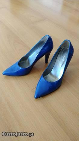 Sapatos senhora - Azuis - 37