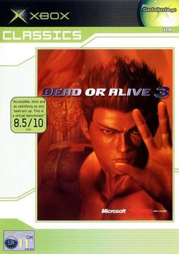 Dead or Alive 3 Jogo Xbox Edição Classics