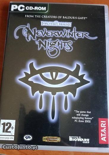 Forgotten Realms Neverwinter Nights Jogo PC Retro