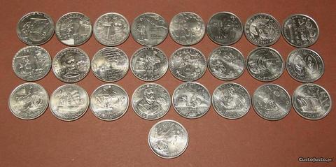 25 moedas diferentes 200 escudos