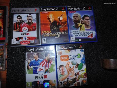 Jogos playstation 2 (5 unidades)