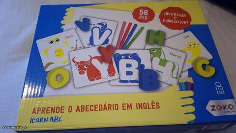 Jogo didatico para aprender o abecedario em inglês