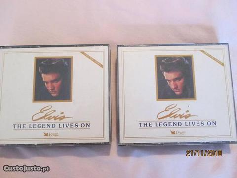 cds .- Elvis Presley - Elvis the legend lives on