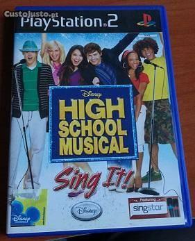Disney High School Musical Sing It PS2 PlayStation