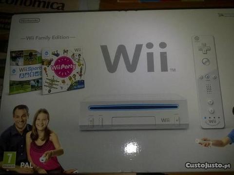 Consola Wii Branco como nova