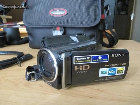 Câmara Sony HDR-XR155E (Full HD) + Lente + Bolsa