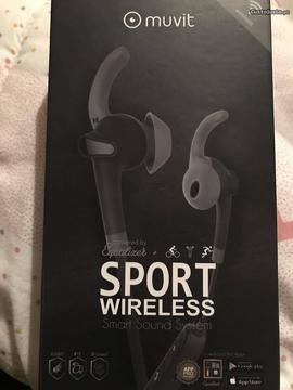 Oscultadores wireless desportivos