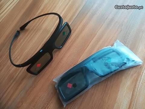 Óculos 3D SAMSUNG - model: SSG-3050gb - Novos!