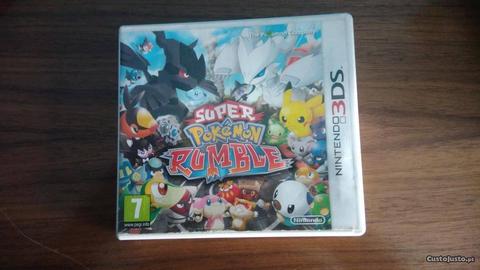 Jogo Super Pokemon Rumble para nintendo 3DS