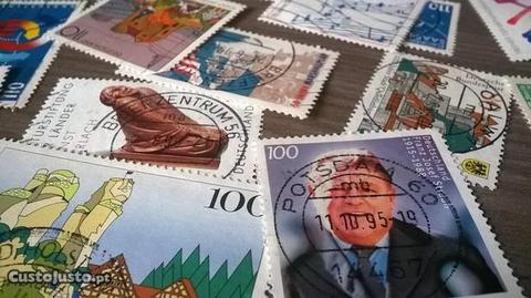 Mais de sessenta selos da Alemanha