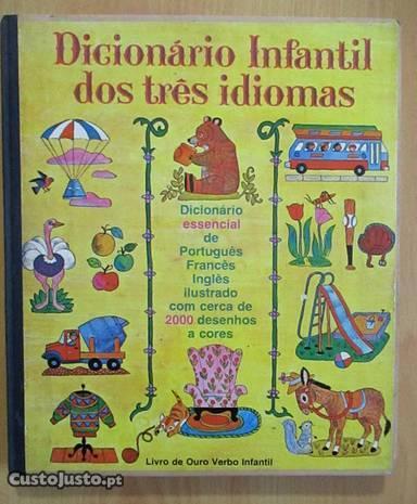 Dicionário Infantil dos 3 Idiomas Livro de Ouro 7