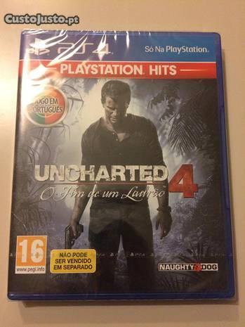Uncharted 4 - Novo - Jogo PS4