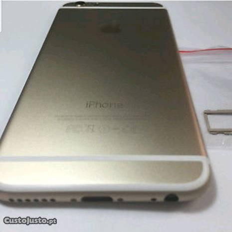 Carcaça Iphone 6 plus alumínio Gold