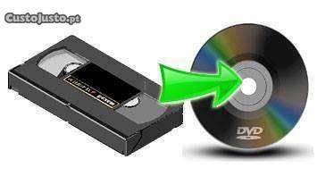 Conversão VHS / VHS-C / Hi8 para DVD (digitalizaçã