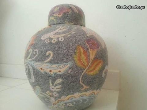 Pote Antigo Coleção Porcelana Pintura Manual
