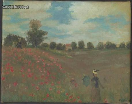 Reprodução certificada de quadro de Claude Monet