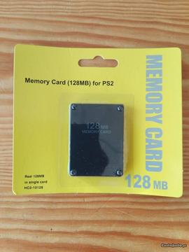 Cartão de Memória 128MB PS2 (Novo)