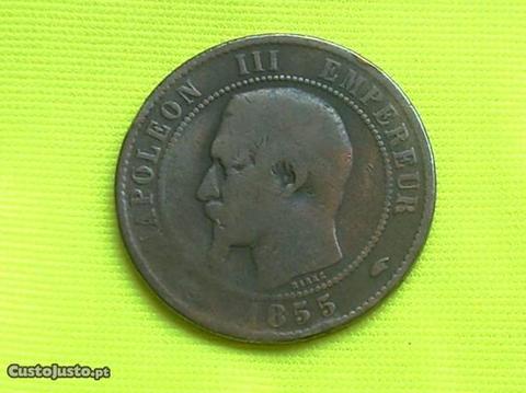 0- 405- frança 10 cent. de 1855.A 4.00