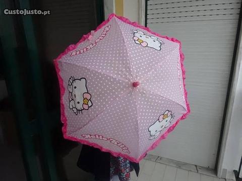 Chapéu de chuva Hello Kitty