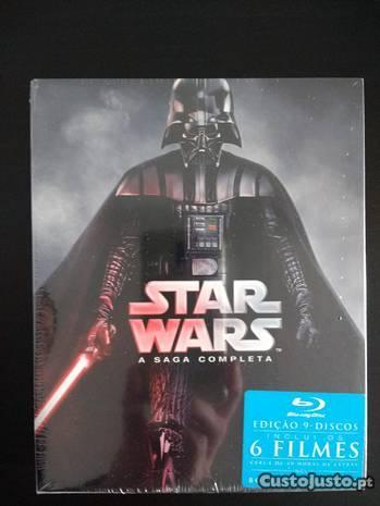 Blu-Ray Star Wars A Saga Completa Edição Darth Vad