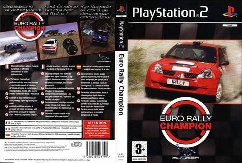 Jogo Playstation 2 Euro Rally Champion
