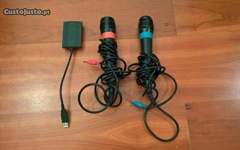 Microfones Singstar PS2