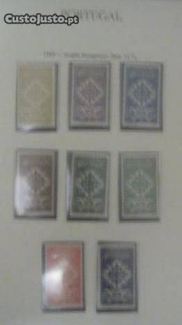 Colecção de selos da legião portuguesas (nova)1940