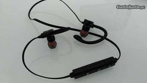 Auscultadores Bluetooth para corrida ou caminhada