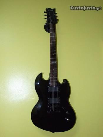 Guitarra Electrica ESP LTD EC-50 Black Satin Viper