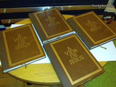 a vida de jesus (4 livros volumes) raul corrreia