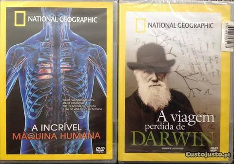 16 DVD National Geographic NOVO / SELADO