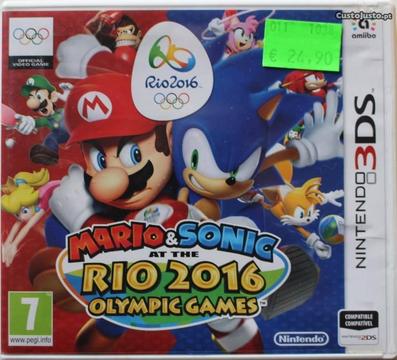 Jogo Nintendo 3DS Mario & Sonic Rio 2016