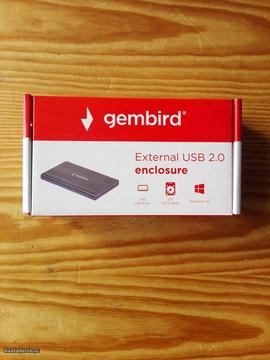 Caixa Externa HDD 2.5 Gembird USB 2.0
