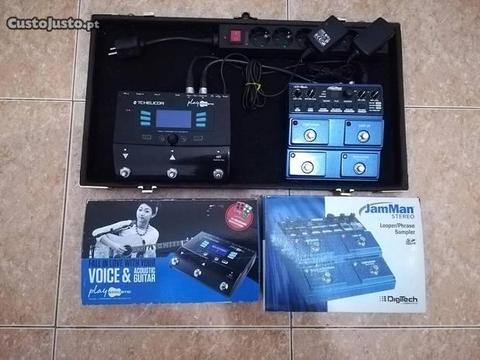 Tc helicon Play acoustic + loop Digitech Jamman st