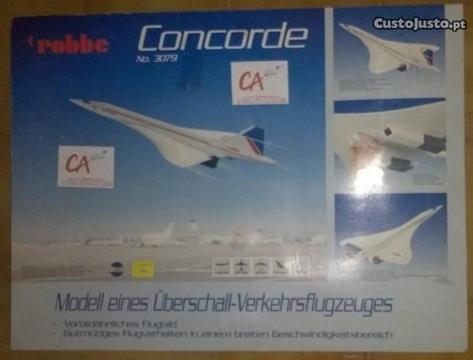 Aeromodelismo Concorde Robbe 3079 como novo